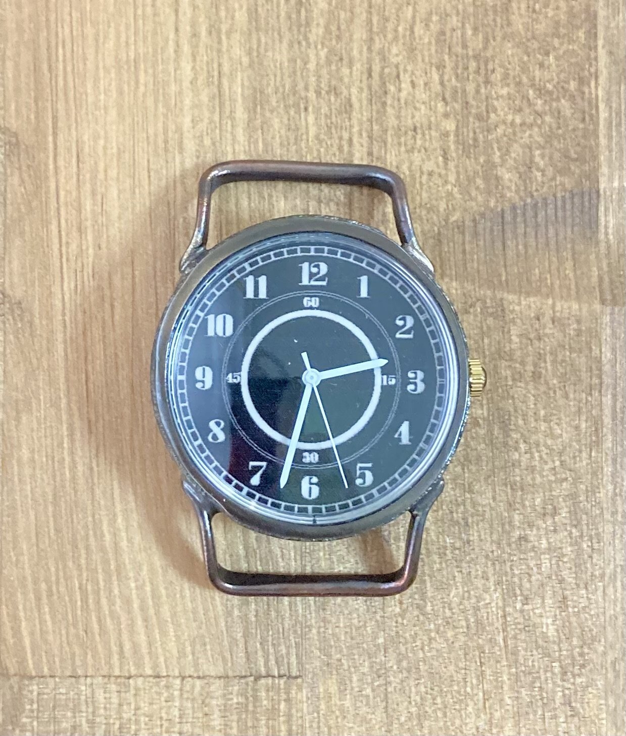 画像1: 消防ホース金具　Quartz Watch 4